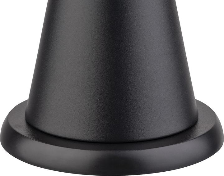 Actual product image APS Cone Tischleuchte D13cm H18cm schwarz