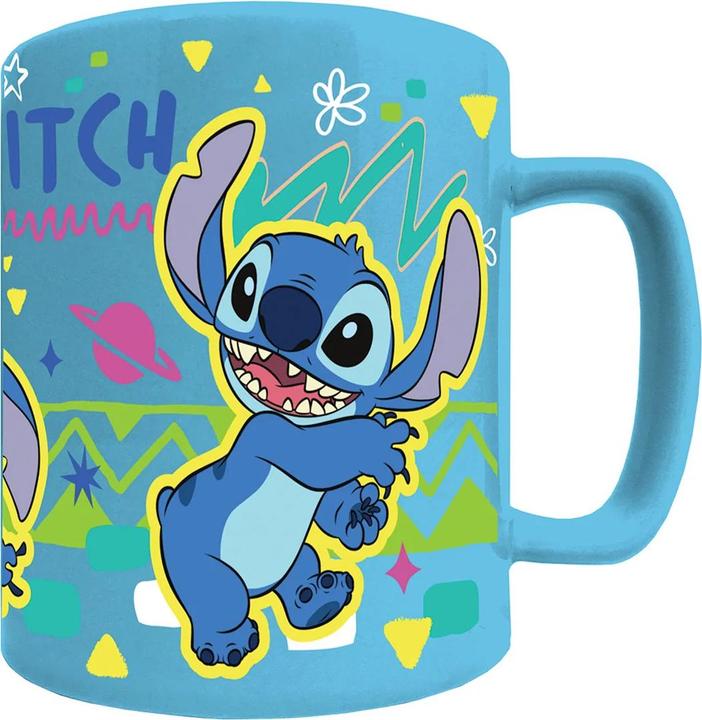 Lilo & Stitch Stitch Face Fluffy 440ml Mug (440 ml)