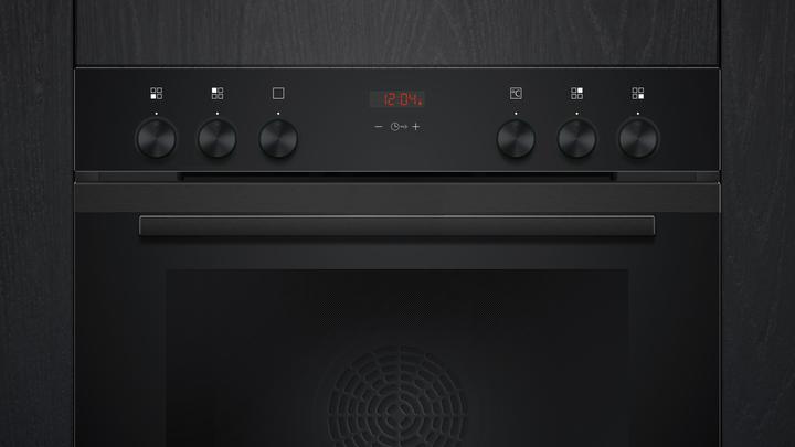 Produktbild Siemens iQ300, Einbau-Herd, 60 x 60 cm, Deep black inox, HE213ABB4