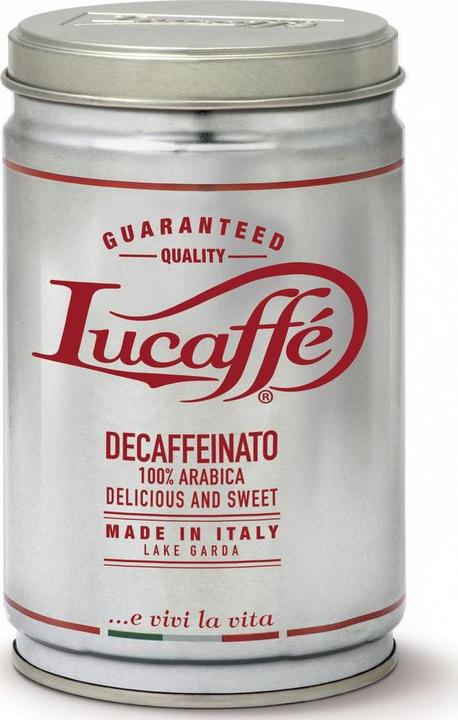 Actual product image Lucaffe Decaffeinato (250 g, Medium roast)