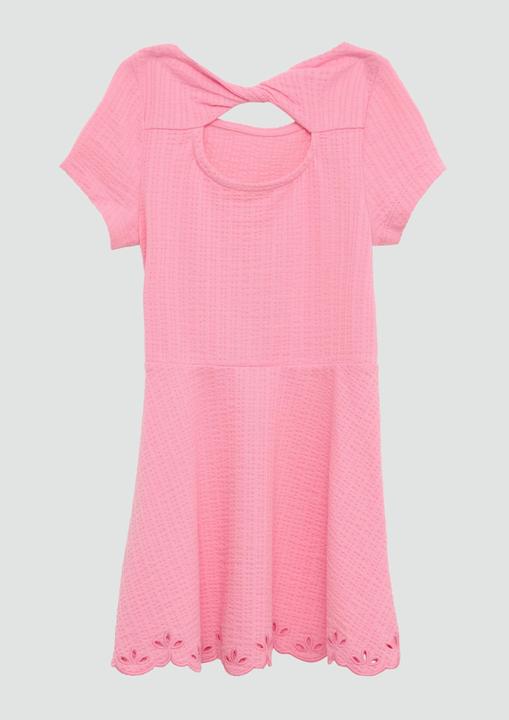 Image du produit S.Oliver Kleid Strukturiertes Baumwollkleid mit Cut Out und Lochstickerei (128)