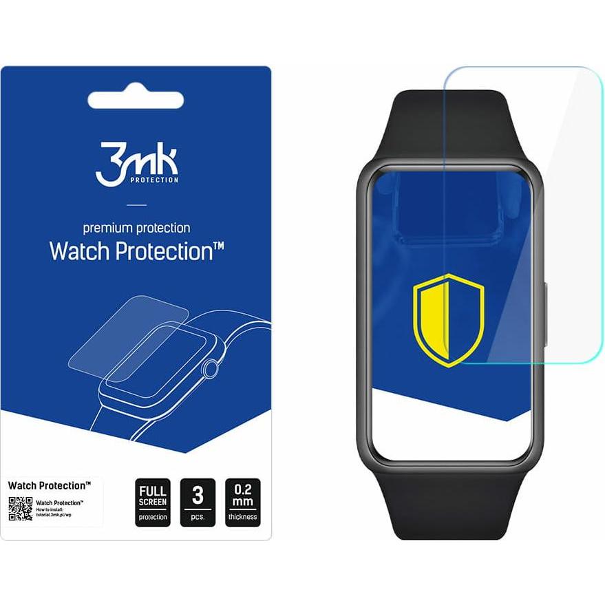 3MK Folia ARC Honor Band 6 Watch Folia Fullscreen, Smartwatch Zubehör, Transparent