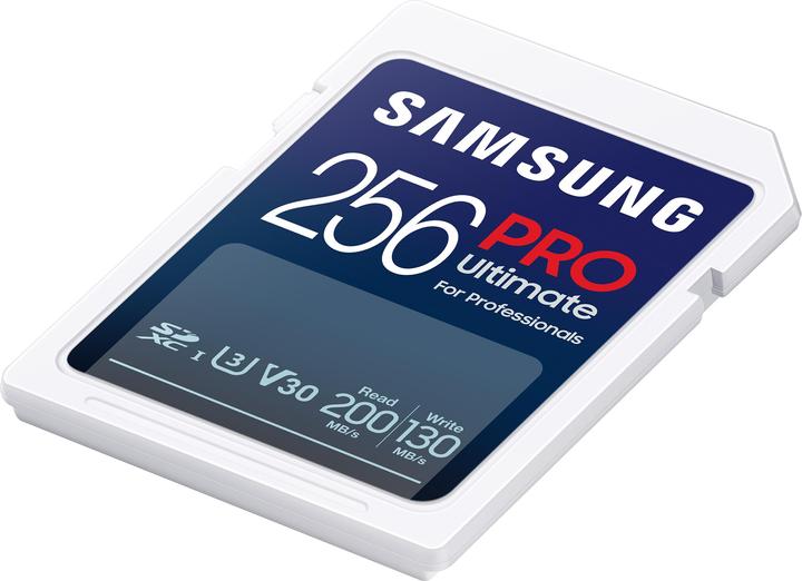 Actual product image Samsung PRO Ultimate (256 GB, SDXC, U3, UHS-I)