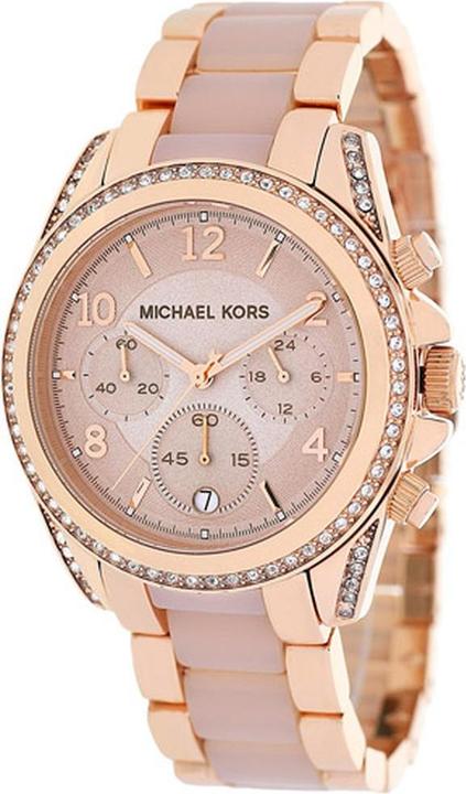 Produktbild Michael Kors Rosa Chronograph (Chronograph, 39 mm)