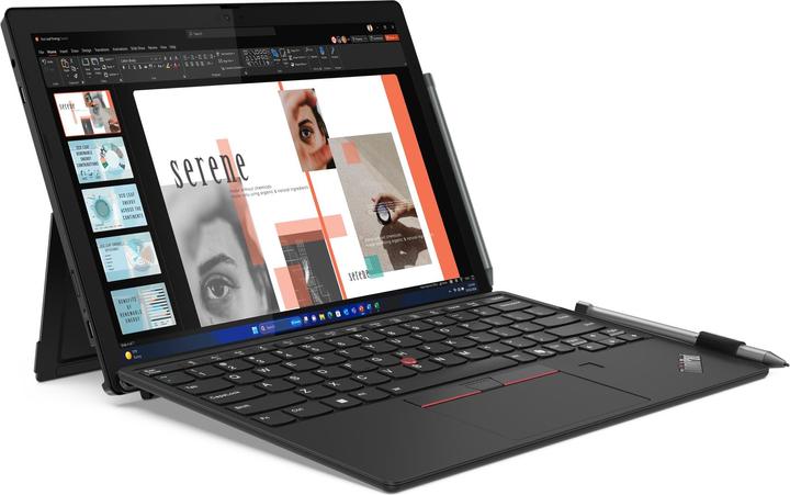 Produktbild Lenovo ThinkPad X12 Detachable Gen 2 (12.30", Intel Core Ultra 7 164U, 32 GB, 1000 GB, DE)