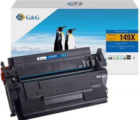 Huismerk W1490X XL Toner Alternatief voor HP 149X Zwart (BK)