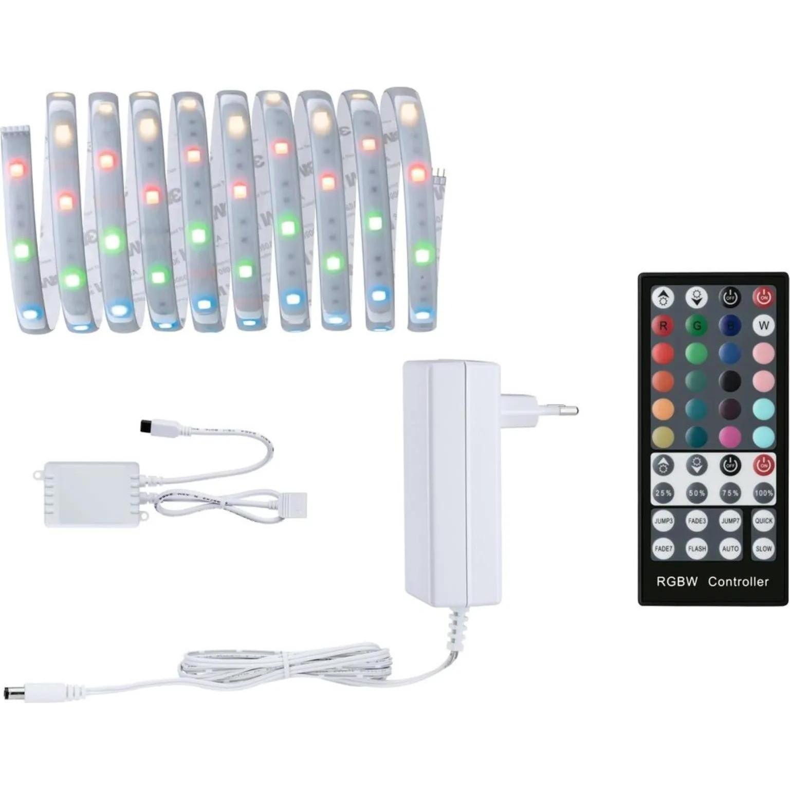 Paulmann, LED Streifen, MaxLED 250 Stripe Set (Mehrfarbig, 300 cm, Indoor)