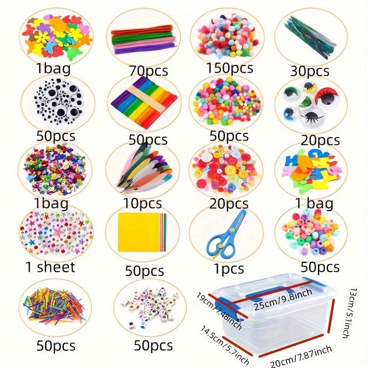Produktbild Activity Board Bastelbedarf Schule Kindergarten Haus Kunst und Handwerk DIY Spielzeug Kreative Produkte