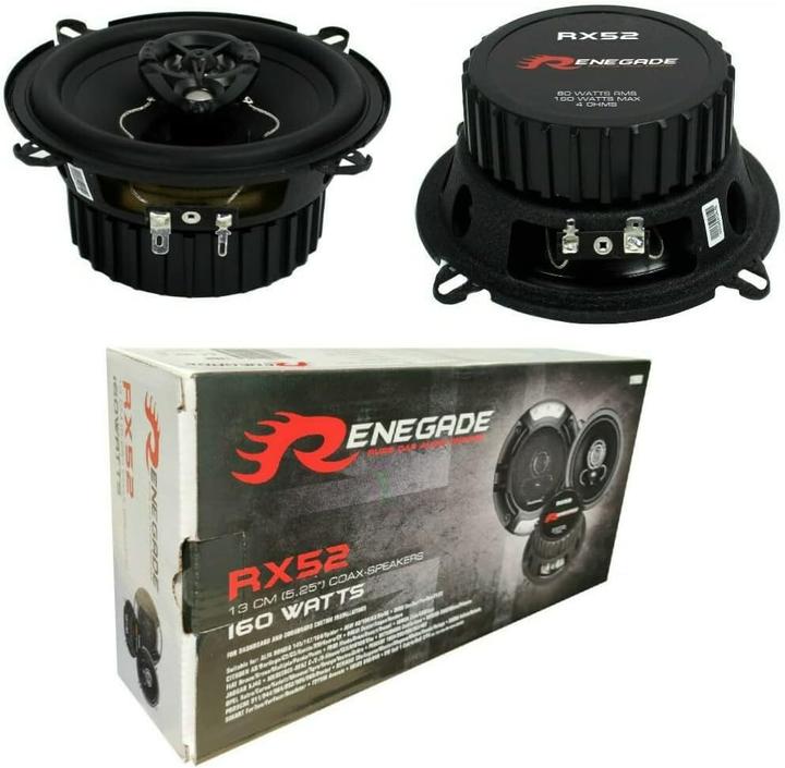Image du produit Renegade Koaxial-Autolautsprecher-Set (2-Wege, 130 mm) (160 W, 13 cm)