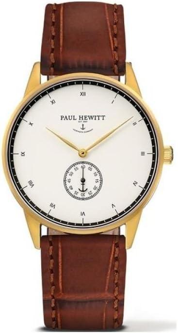 Produktbild Paul Hewitt Analoge Quarzuhr mit Lederarmband für Damen und Herren