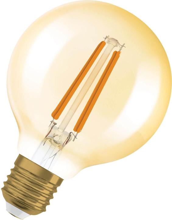 Image du produit Osram Vintage 1906 LED CLASSIC Globe à intensité variable (E27, 7.20 W, 806 lm, 4 x, E)