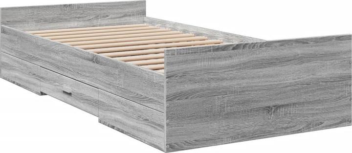 Image du produit vidaXL Cadre de lit avec tiroirs (100 x 200 cm)
