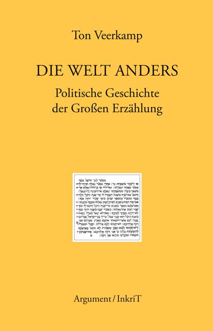 Produktbild Die Welt anders (Deutsch, Ton Veerkamp, 2016)
