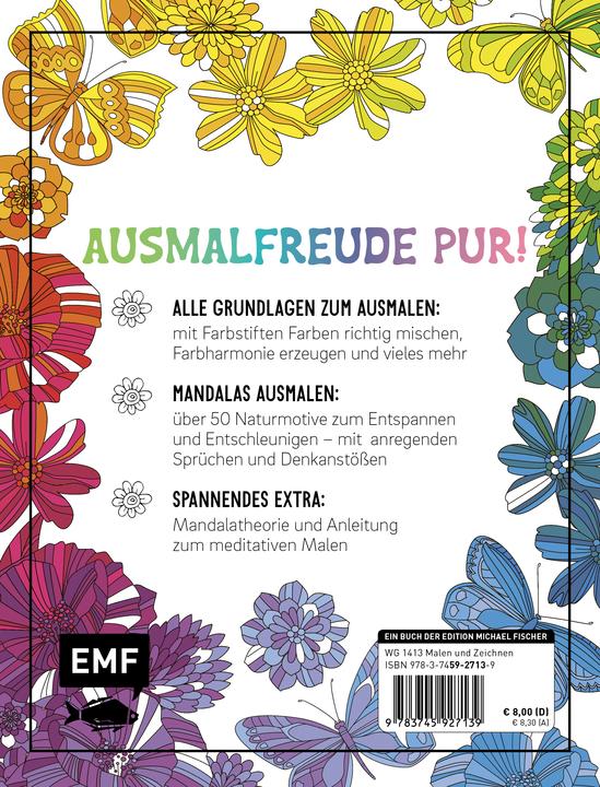 Immagine prodotto Colorful Mandala - Blüten und Schmetter