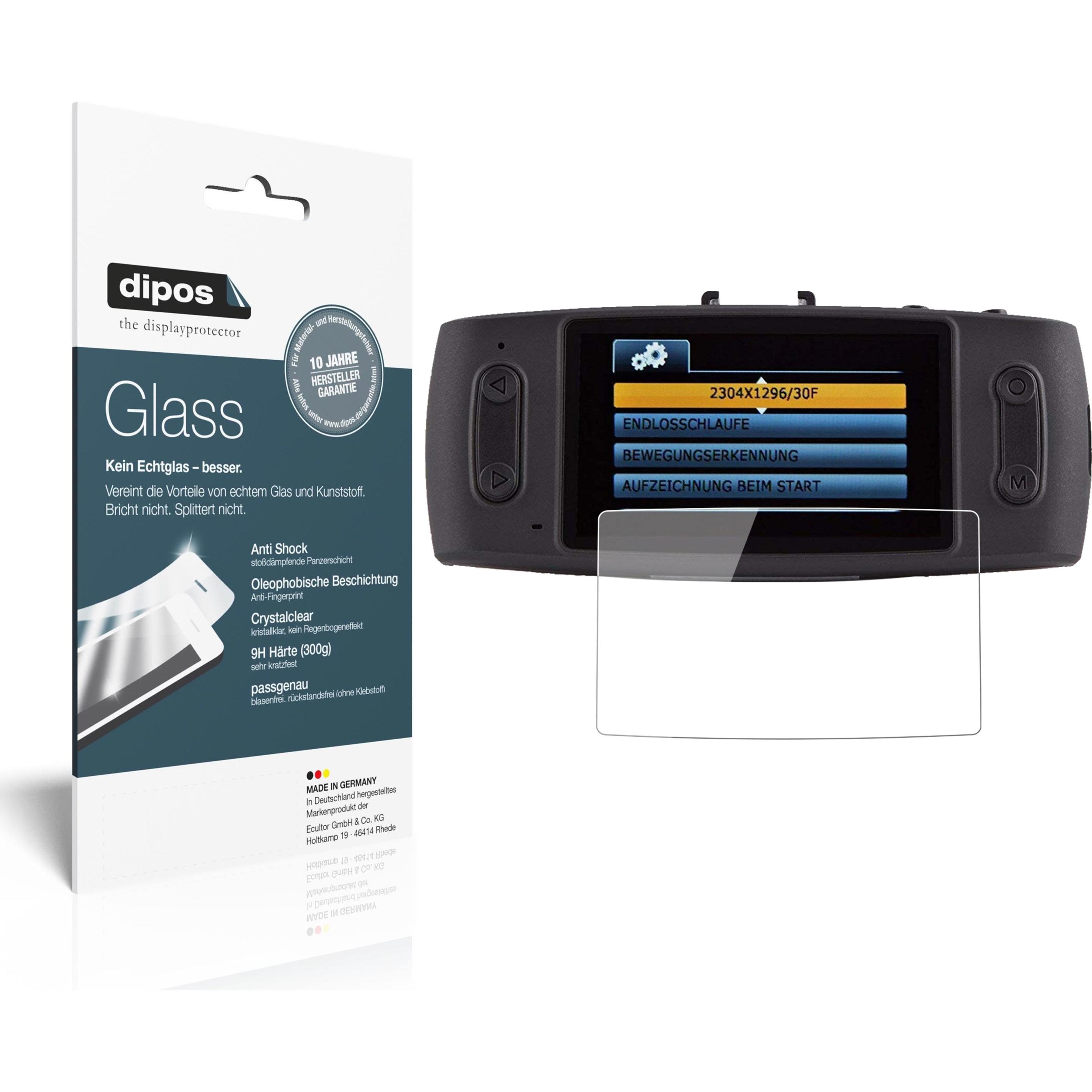 Dipos Displayschutz Anti-Shock (Displayschutz, ITracker GS6000-A12 Dashcam), Kameraschutz, Transparent
