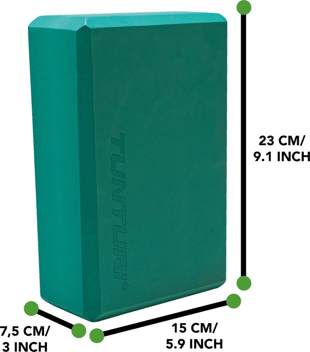 Actual product image Tunturi Yoga Block Klotz