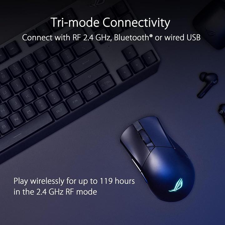 Produktbild ASUS ROG Gladius III (Kabelgebunden, Kabellos)