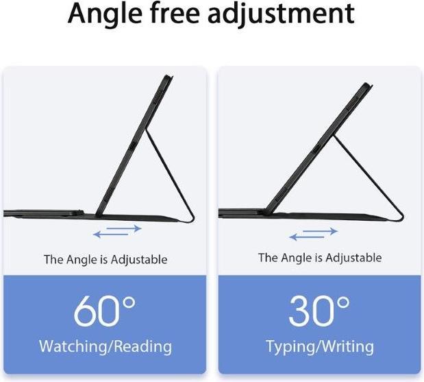 Produktbild Dux Ducis TK Tastatur (US, Samsung Galaxy Tab S10 Ultra, Samsung Galaxy Tab S8 Ultra, Samsung Galaxy Tab S9 Ultra)
