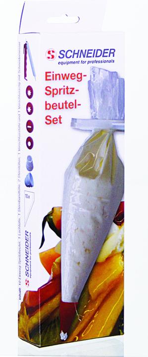 Produktbild Schneider Einweg-Spritzbeutel Set, - (Spritzbeutel Set)