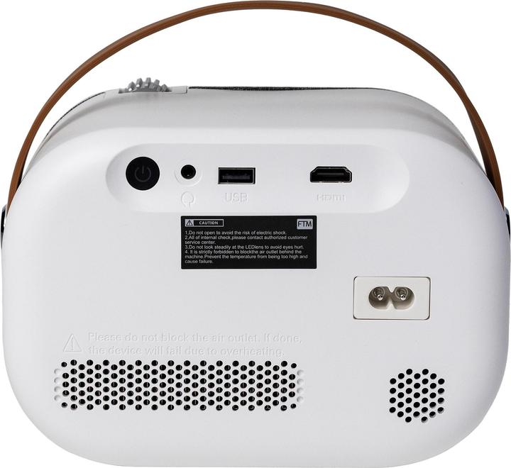 Image du produit FTM Projektor Mini, ANSI-Lumen: 200 lm, Auflösung: 1920 x (Full HD, 200 lm)