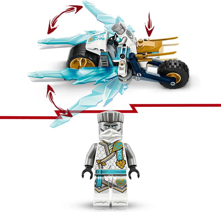Actual product image LEGO Zane's Ice Motorcycle (71816, LEGO Ninjago)
