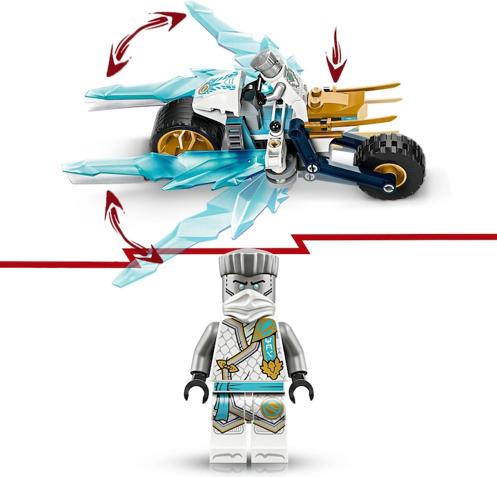 Image du produit LEGO La moto de glace de Zane (71816, LEGO Ninjago)