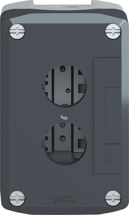 Immagine prodotto Schneider Electric Alloggiamento del pulsante 22mm 2 fori grigio