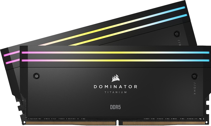 Produktbild Corsair Dominator Titanium RGB (2 x 32GB, 6600 MHz, DDR5-RAM, DIMM)