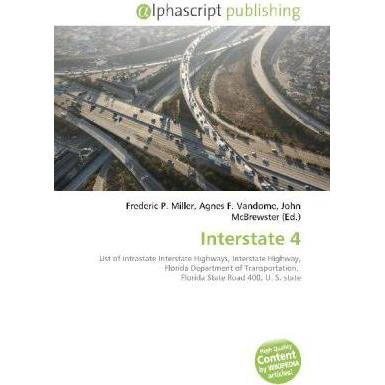 Interstate 4, Fachbücher von John McBrewster, Agnes F. Vandome, Frederic P. Miller