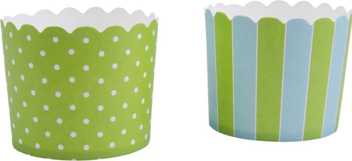 Produktbild Städter Cupcake Backformen 12 Stück. Maigrün- Himmel (7 cm)