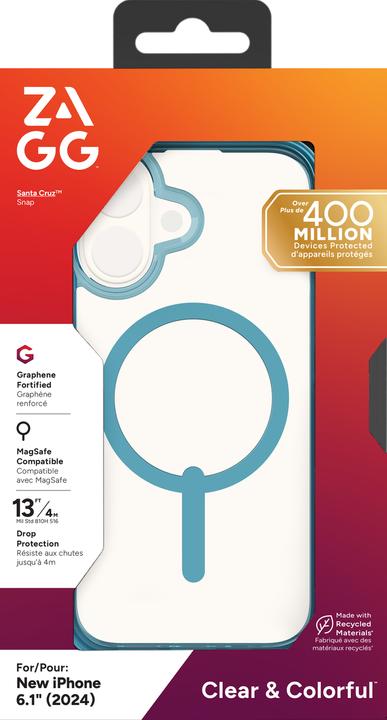 Actual product image Zagg SANTA CRUZ - Cases Snap Apple (Apple iPhone 16)