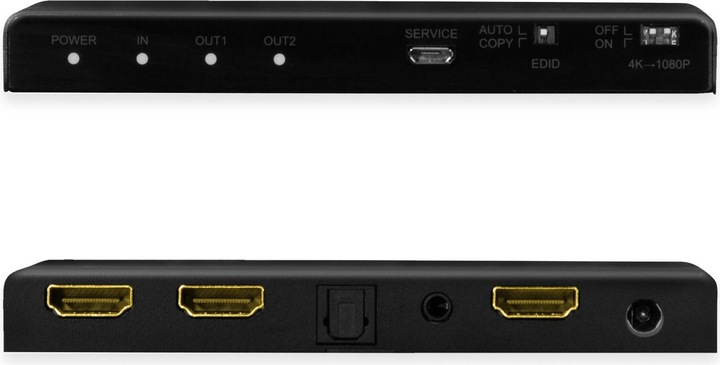 Immagine prodotto LogiLink HD0034 Interruttore a matrice HDMI 4x2 3D