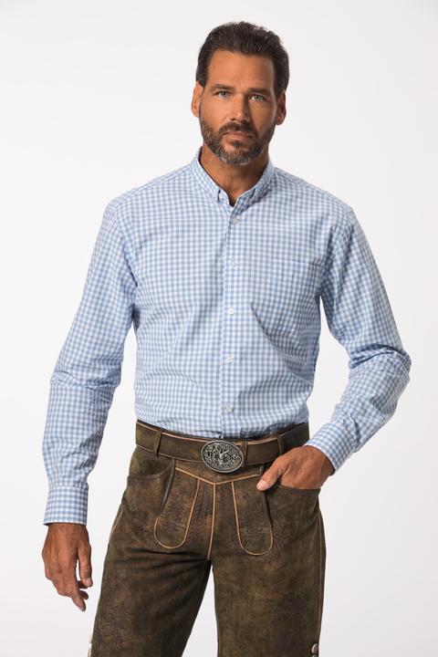 Produktbild JP1880 JP 1880 Karohemd, Tracht, Langarm, Mini-Buttondown-Kragen, Modern Fit (6XL)