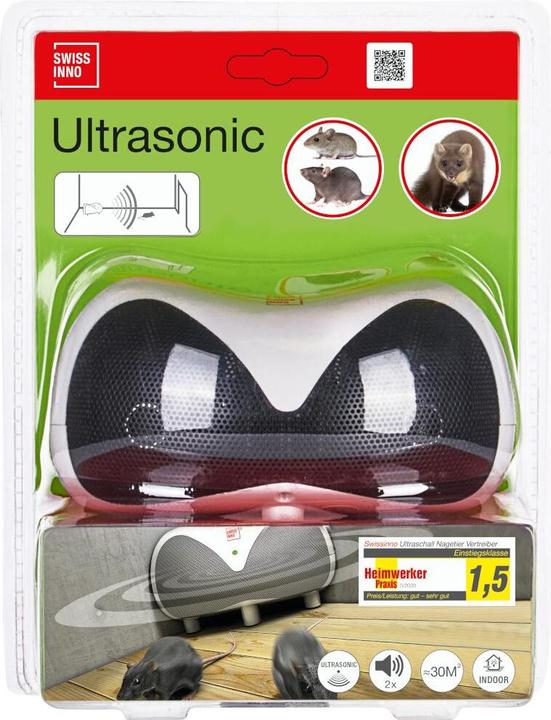 Produktbild Swissinno Ultraschall Nagetier-Vertreiber 30m²