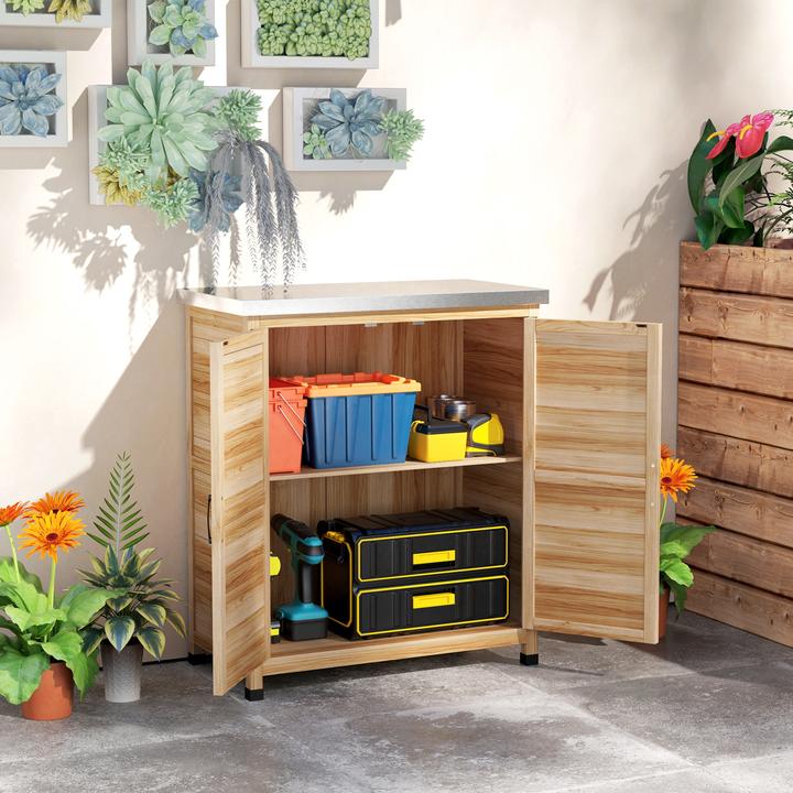 Produktbild Outsunny Gartenschrank