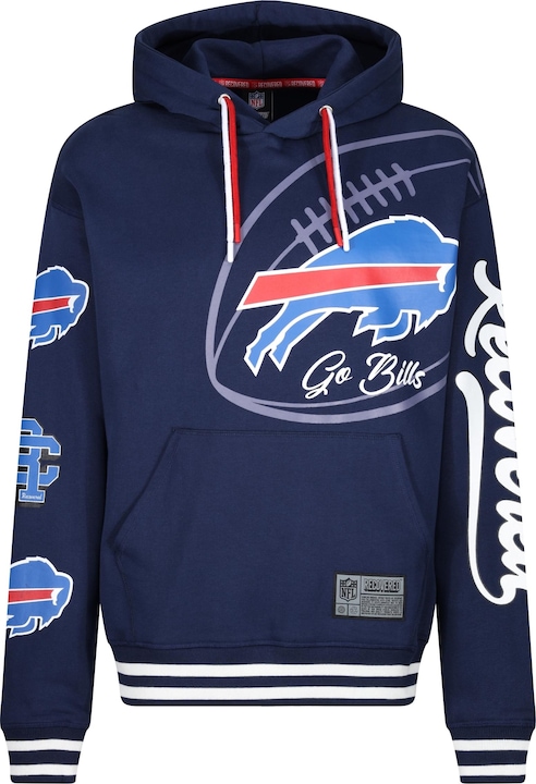 Immagine prodotto Recovered Re:covered Felpa con cappuccio in pile - PATCHES Buffalo Bills - M (M)