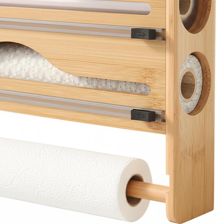 Actual product image Relaxdays wall-mounted roll holder