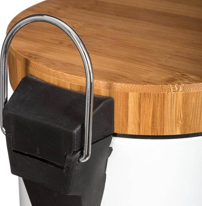 Actual product image 5Five Dustbin 3l Natureo White (3 l)