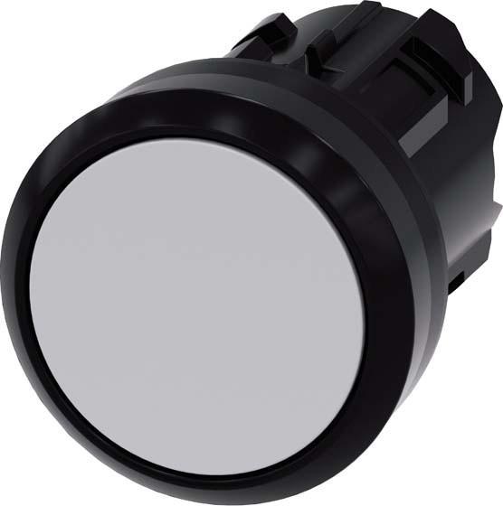 Siemens SIRIUS ACT Drucktaster Frontelement Kunststoff, grau (3SU1000-0AB80-0AA0)