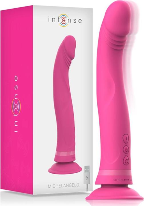 Produktbild Intense Michelangelo Dildo Vibrator Silicone Pink