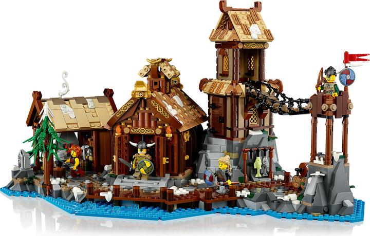 Image du produit LEGO Ideas Village viking (21343, LEGO Ideas, LEGO difficiles à trouver)