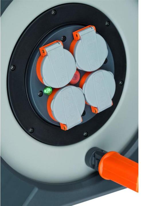 Produktbild Brennenstuhl Kabeltrommel mit Powerblock IP44 33+5m H07RN-F 3G2,5 (38 m, 2.50 mm²)