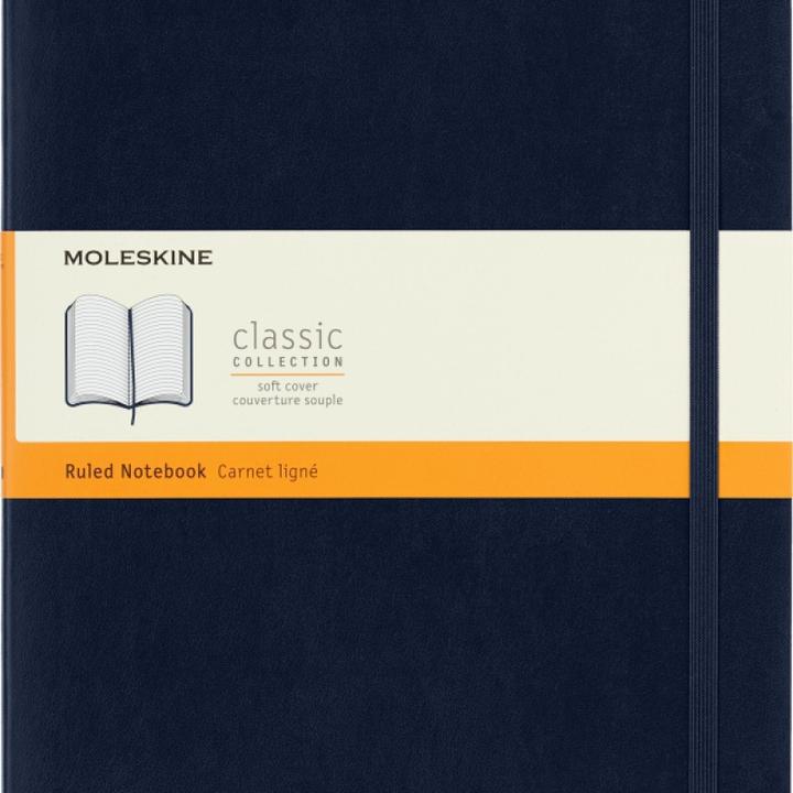 Actual product image Moleskine Notebook Soft Cover (19 x 25 cm, Lined, Soft cover)
