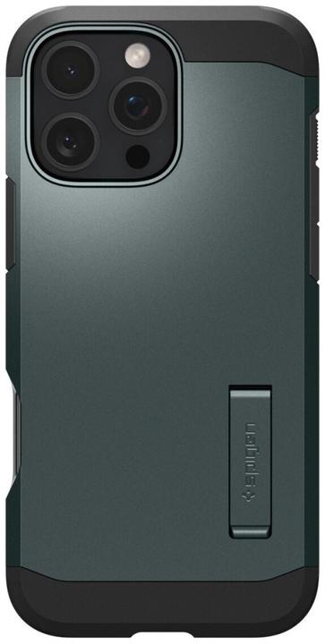 Productafbeelding Spigen Tough Armor MAG iPhone 16 Pro MagSafe afgrond groen/zielony ACS08148 (Apple iPhone 16 Pro)