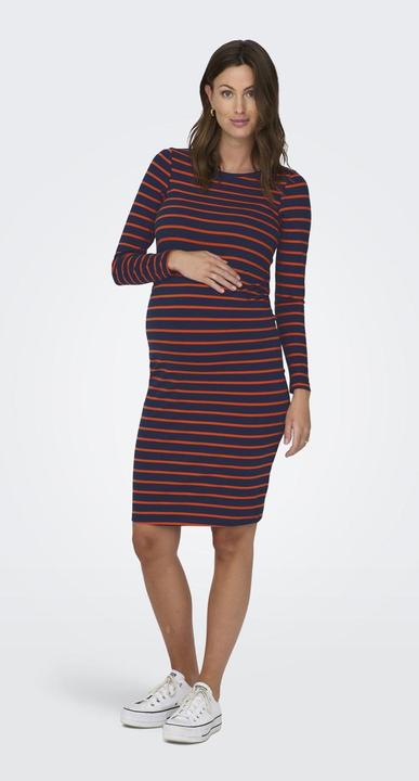 Immagine prodotto Only Maternity Vestito a righe mamma con maniche lunghe (XS)