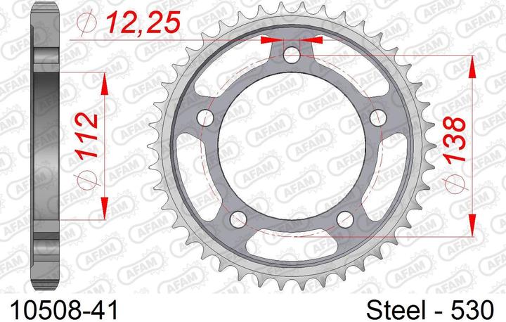 Image du produit Afam 530 41 dents (41)