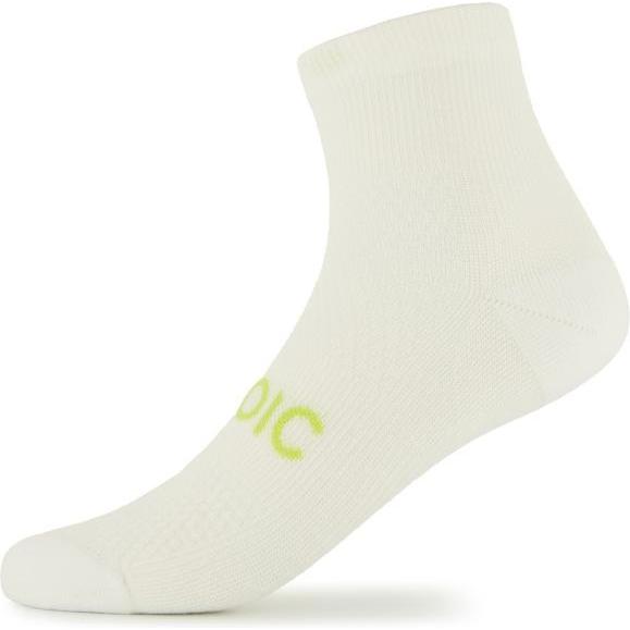 Stoic, Herren, Sportsocken, Merino Running Quarter+ light socks (45 - 47), Weiss