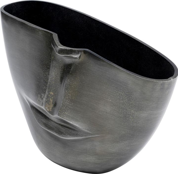 Produktbild Kare Design Vase Half Face Anthrazit 31cm