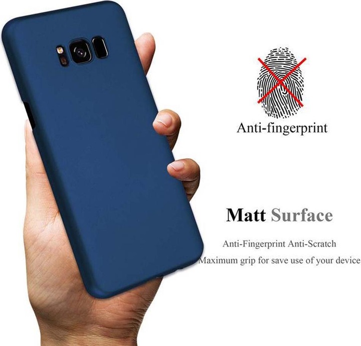 Produktbild Cadorabo Hard Cover Matt Metall Cover (Samsung Galaxy S8+)