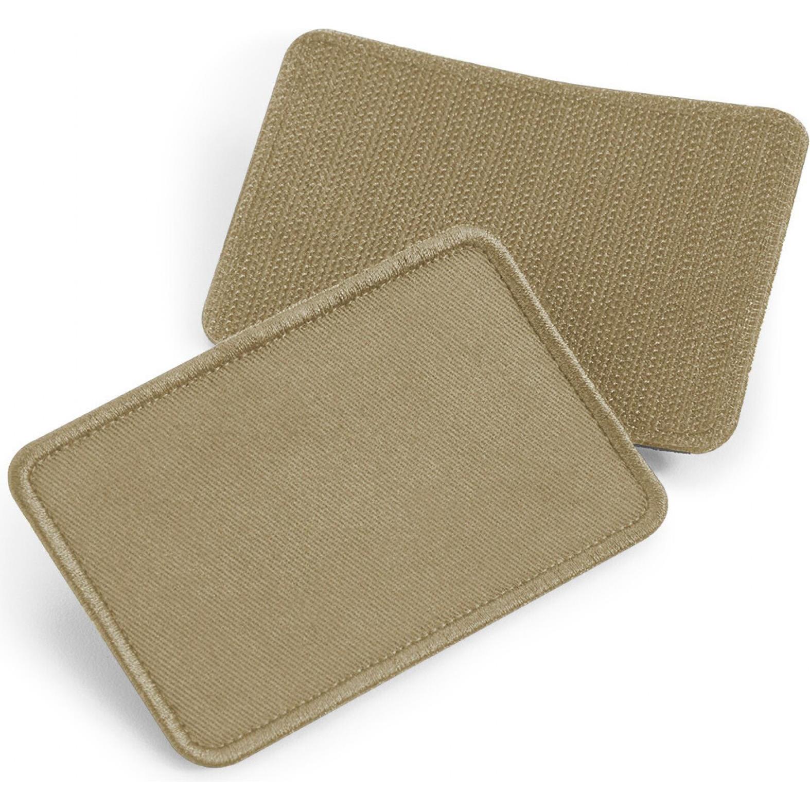 Beechfield Abnehmbarer Patch aus Baumwolle, Applikationen, Beige